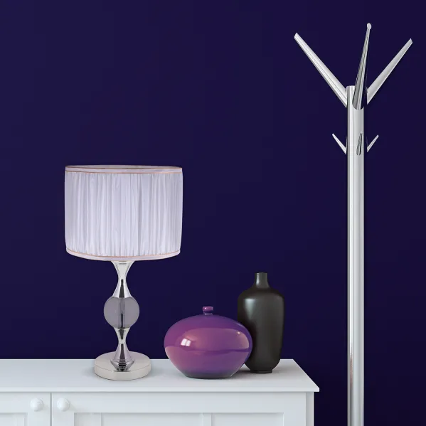 Lâmpada de Mesa Amarante 1xe27 Cromo 57x30d