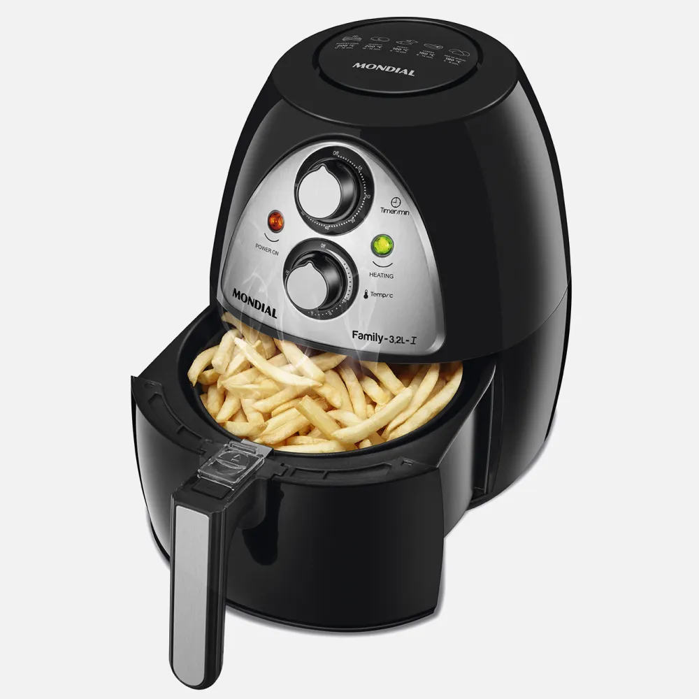 Freidora Sin Aceite 3,2l 1500w Converccion De Aire