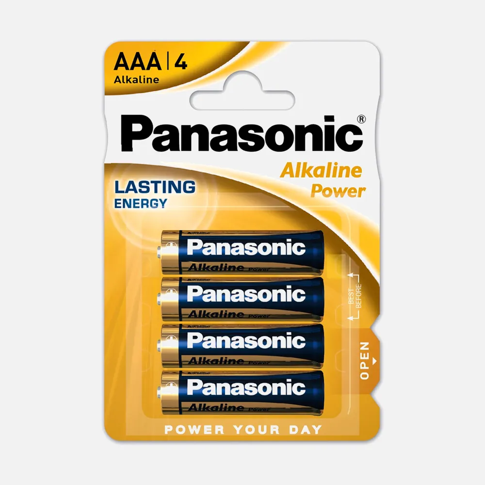 Blister 4 Pilas Aa/lr6 1,5 V Panasonic Alkaline Power