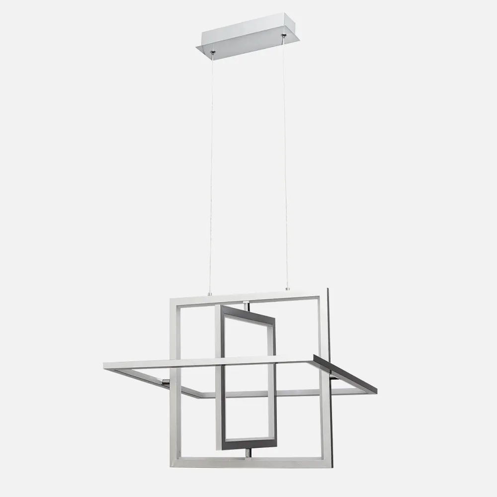 Colgante 50w 4000k 3500lm Lexie Cromo Regx45d