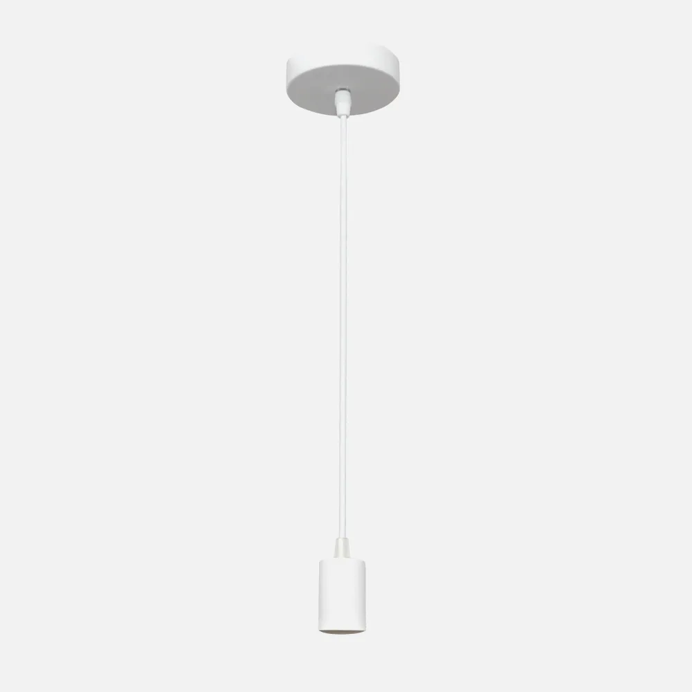 Armazon Colgante Maldivas Blanco 1xe27
