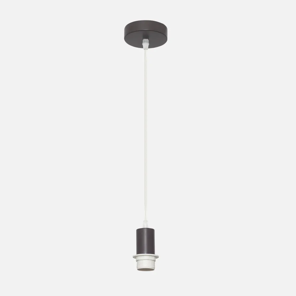 Armazon Colgante P/pantalla Maldivas Marrón 1xe27