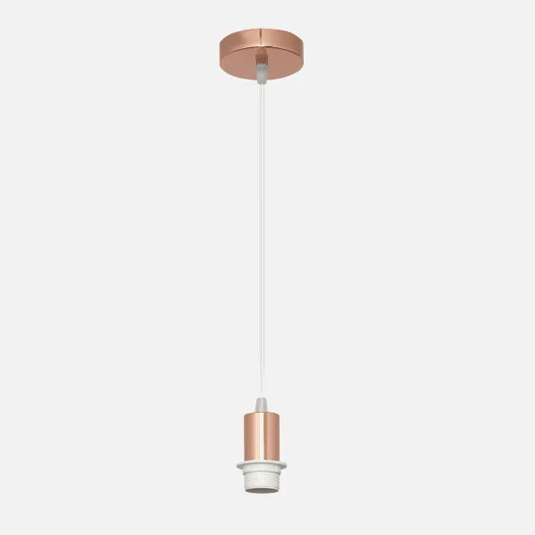 Frame Pendant light P/lampshade Maldives Gold Pink 1xe27