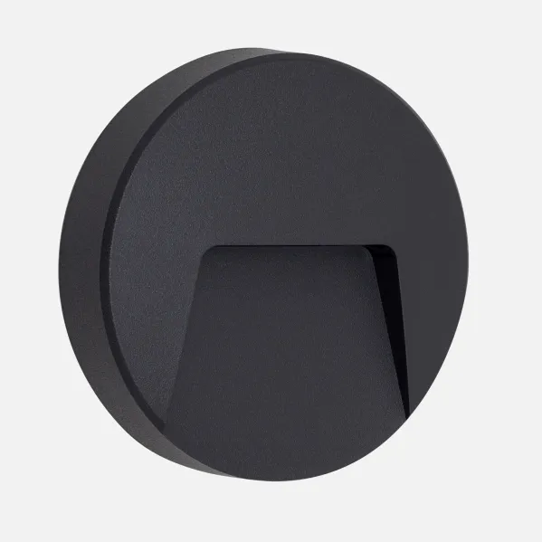 Aplique Exterior Redond 3w 4000k 100lm Levira Gris Oscuro 3,2x13,5d