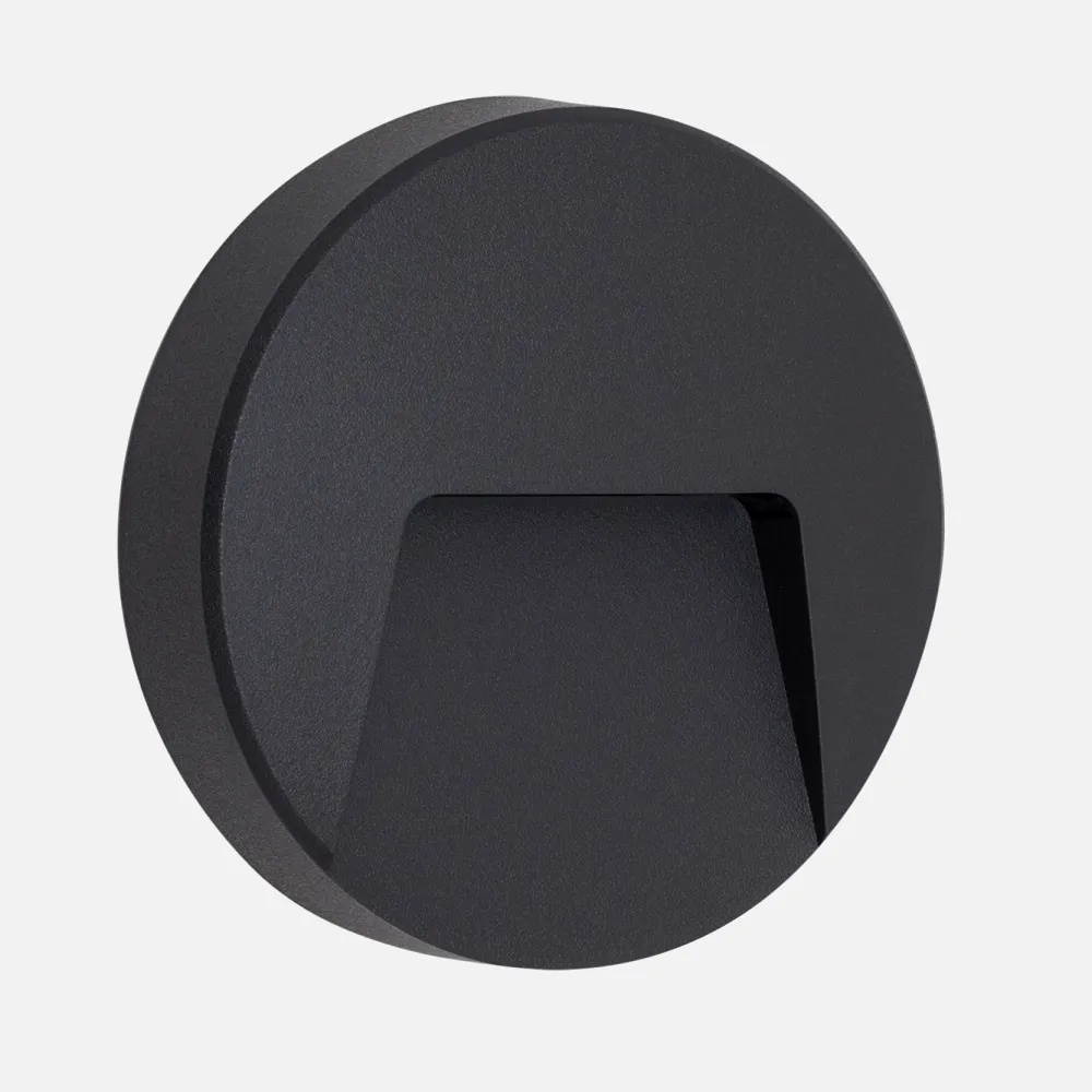 Aplique Exterior Redond 3w 4000k 100lm Levira Gris Oscuro 3,2x13,5d