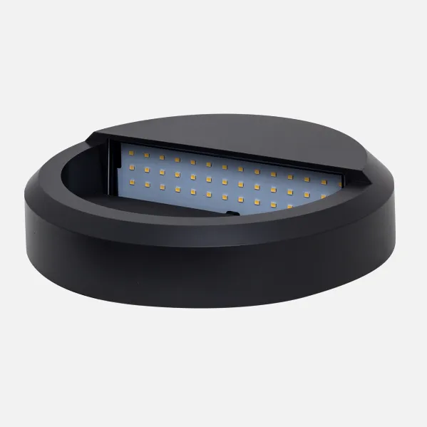 Aplique Exterior Redon.8w 4000k 500lm Lordelo Gris Oscuro 5,5x23d Ip65