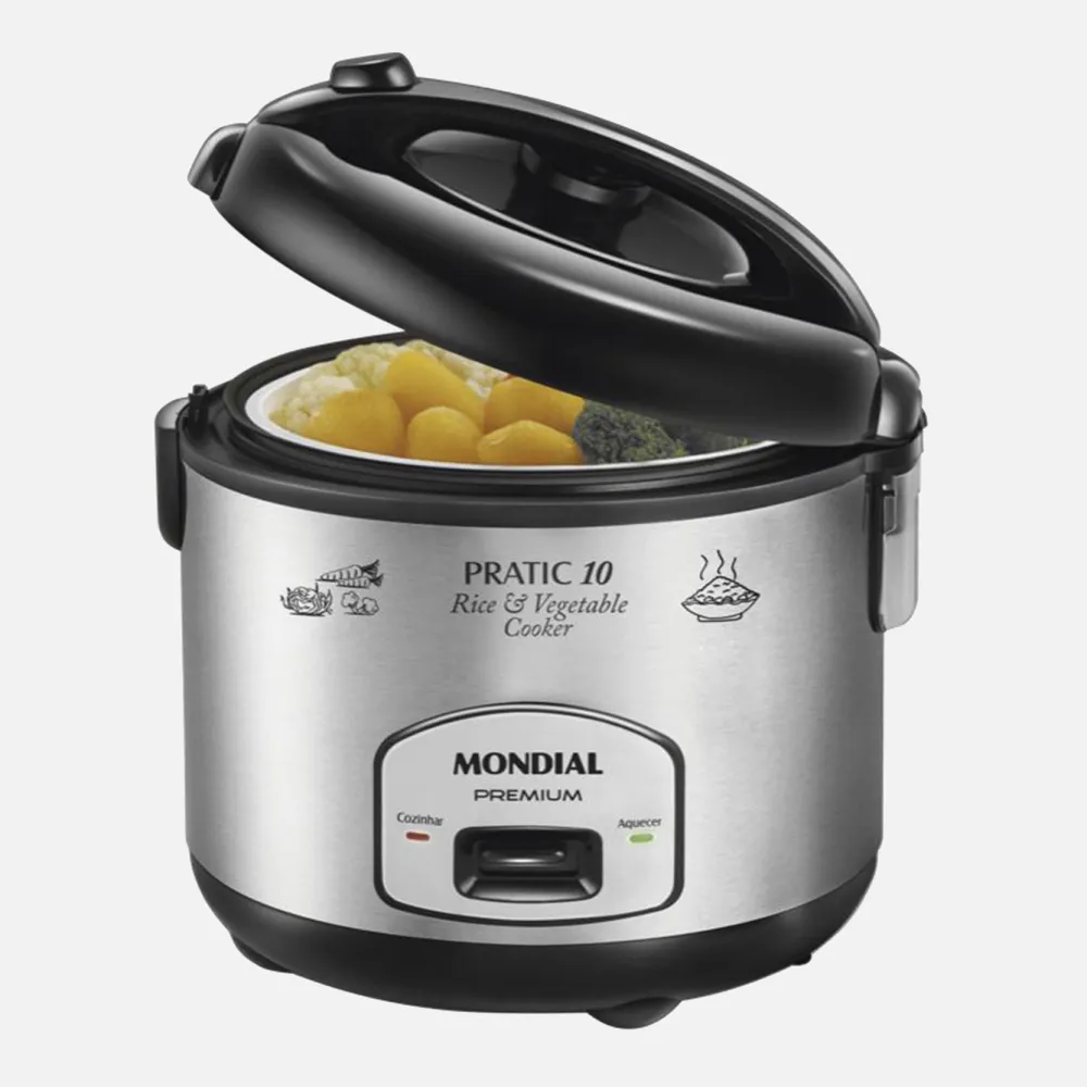 Olla Ellectrica 1,8l/700w Cocer Y Calentar   Acero  Inox Antiadherente Tapa Basculan