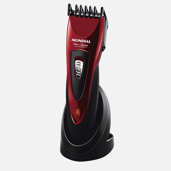 Hair Clipper/Shaver Rechargeable.60 Min Cordless.2 Cutting Combs And 6 Accessories