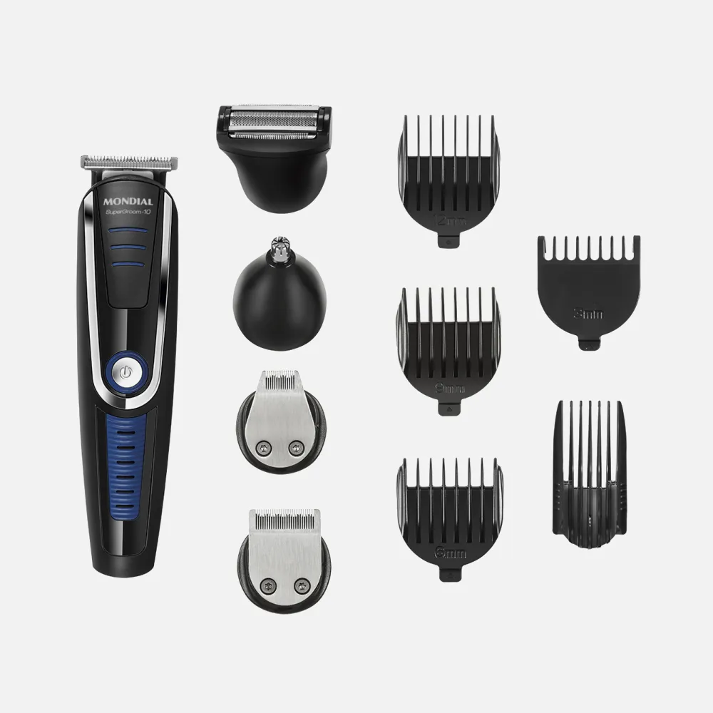 Corta Pelo/afeitadora Bateria Recargable Base Recargable.5 Cabezales Y 4 Peines