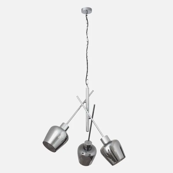 Lamp Soline 3xe27 Chrome Regx50x50 Cm