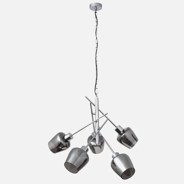 Lamp Soline 5xe27 Chrome Regx58x58 Cm