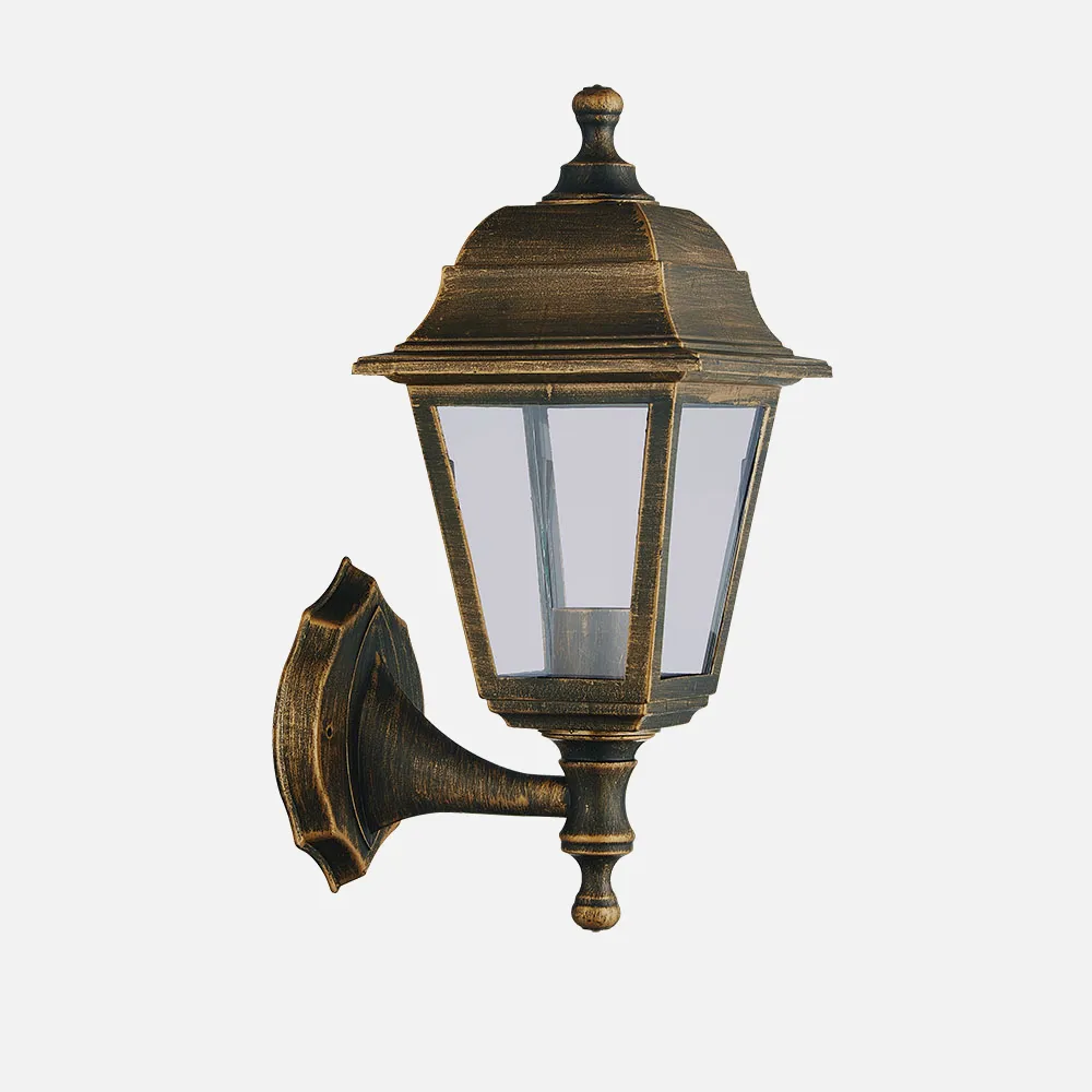 125861016 - Gold Albahaca 1xe27 Gold Old Ip44 Polycarbonate 35x15x19,7 Cm