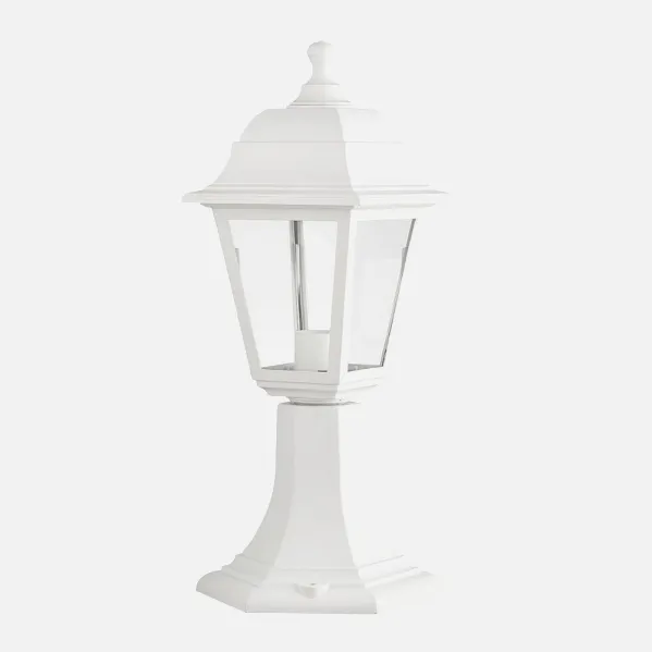 White Albahaca 1xe27 White Ip44 Polycarbonate 41,5x16,5d