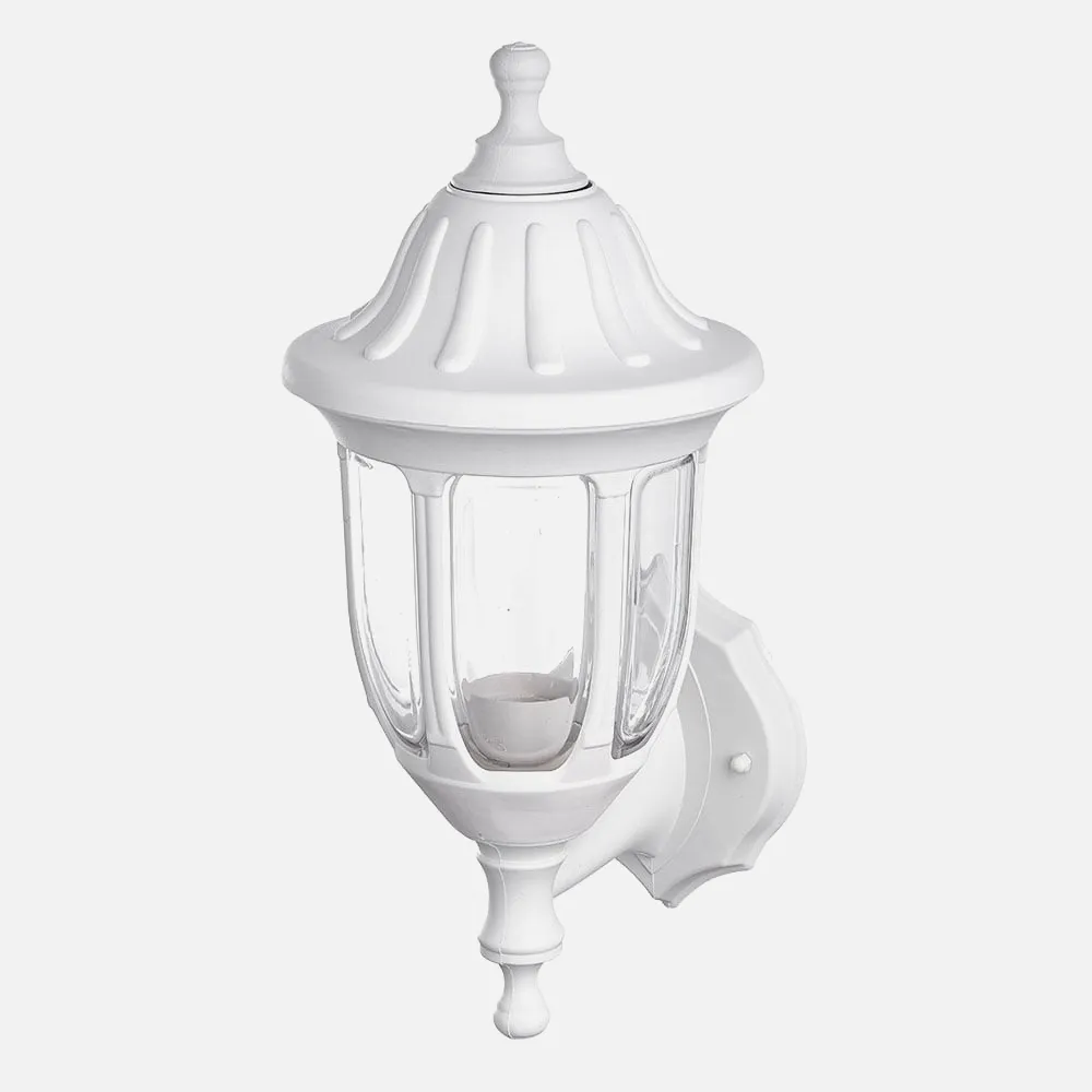 Aplique Exterior Angelica 1xe27 Blanco Ip44policarbonato 36,2x16,6x20,5