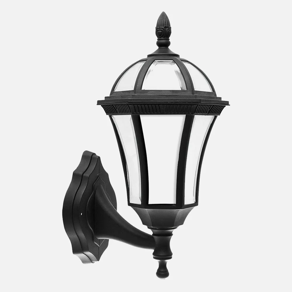 126161009 - Aplique Exterior Comino 1xe27 Negro Ip44 Policarbonato 41,1x17x6x23,8 Cm