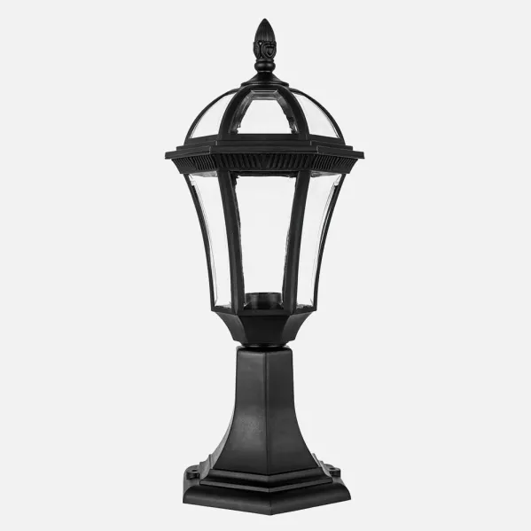 Black Comino 1xe27 Black Ip44 Polycarbonate 47,6x17,6x17,6 Cm