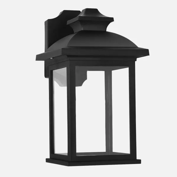 Outdoor wall light Alcandia 1xe27 Black IP44 Polycarbonate 31x17x22,3 Cm