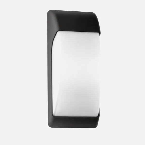 Outdoor wall light Espelta 1xe27 Black IP65 Polycarbonate   32x12,9x13 Cm