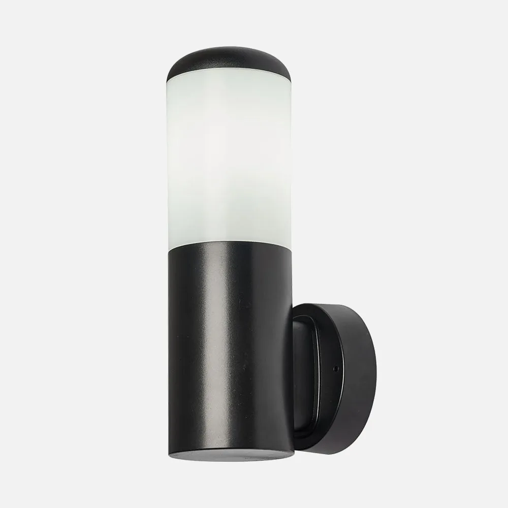 127361009 - Lâmpada de parede Azafran 1xe27 Policarbonato Preto 19,6x9,1x13,4 Cm IP44
