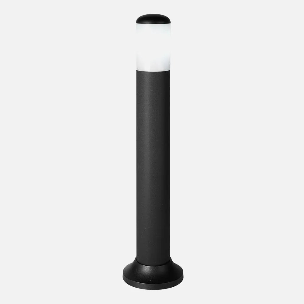 127371009 - Pilar Exterior Azafran 1xe27 Negro 70x9,1x9,1 Cm Policarbonato  Ip44