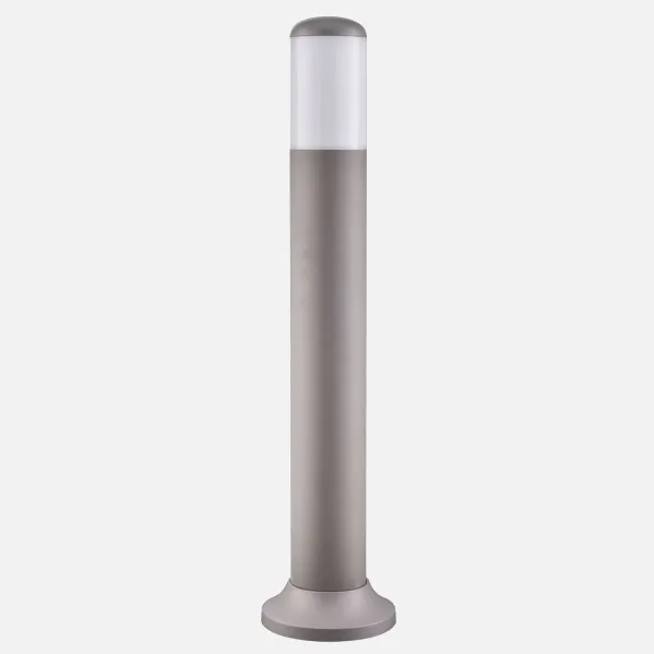 Pilar Exterior Azafran 1xe27 Gris 70x9,1x9,1 Cm Policarbonato  Ip44