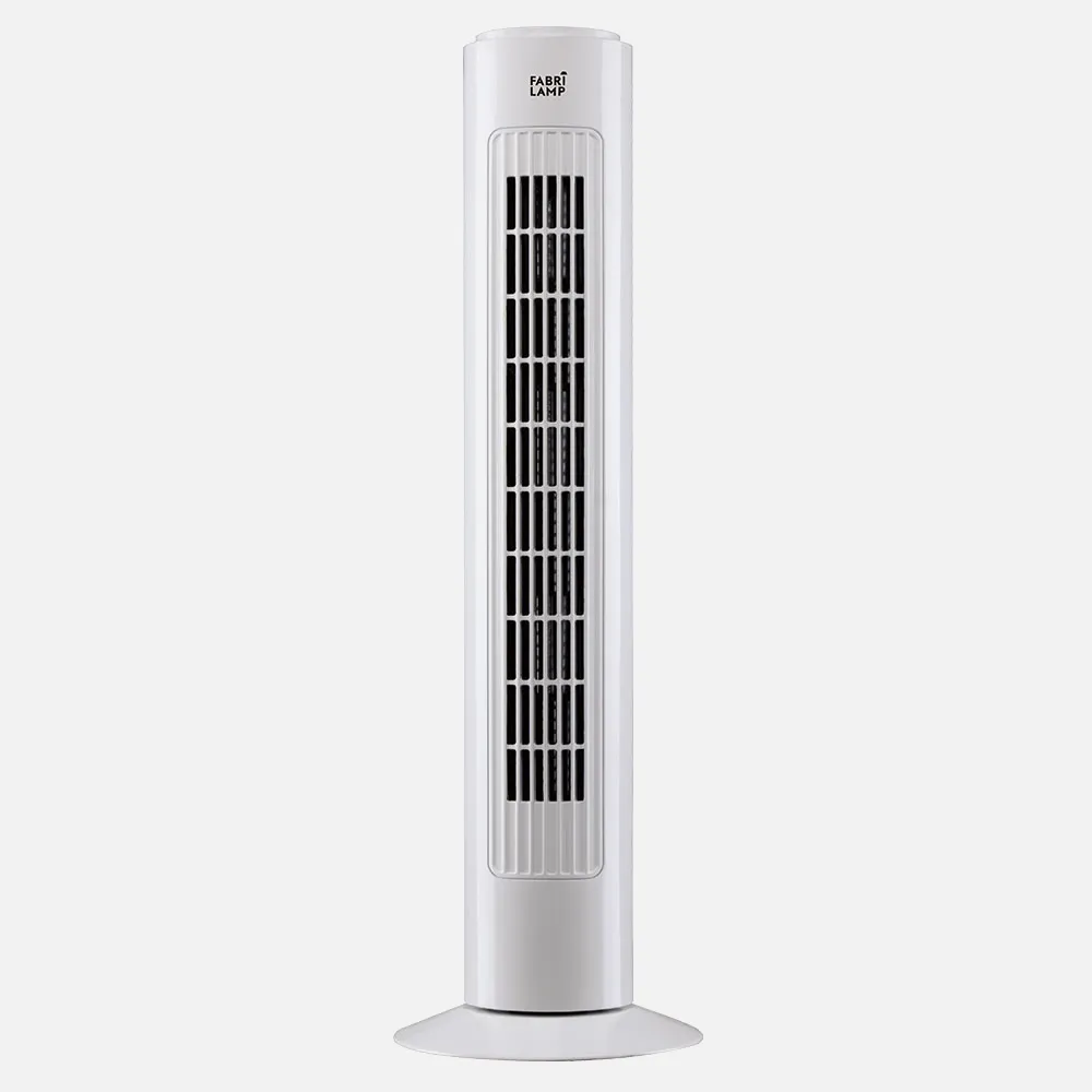 Ventilador Torre Mundaka Blanco 45w 3 Vel 72,5 Cm Oscilante