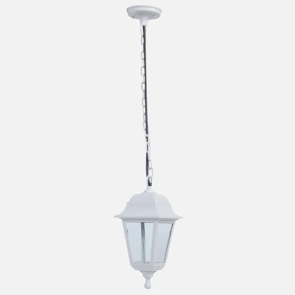 Pendant light Outdoor Albahaca 1xe27 White Ip44 Polycarbonate Regx15x15 Cm