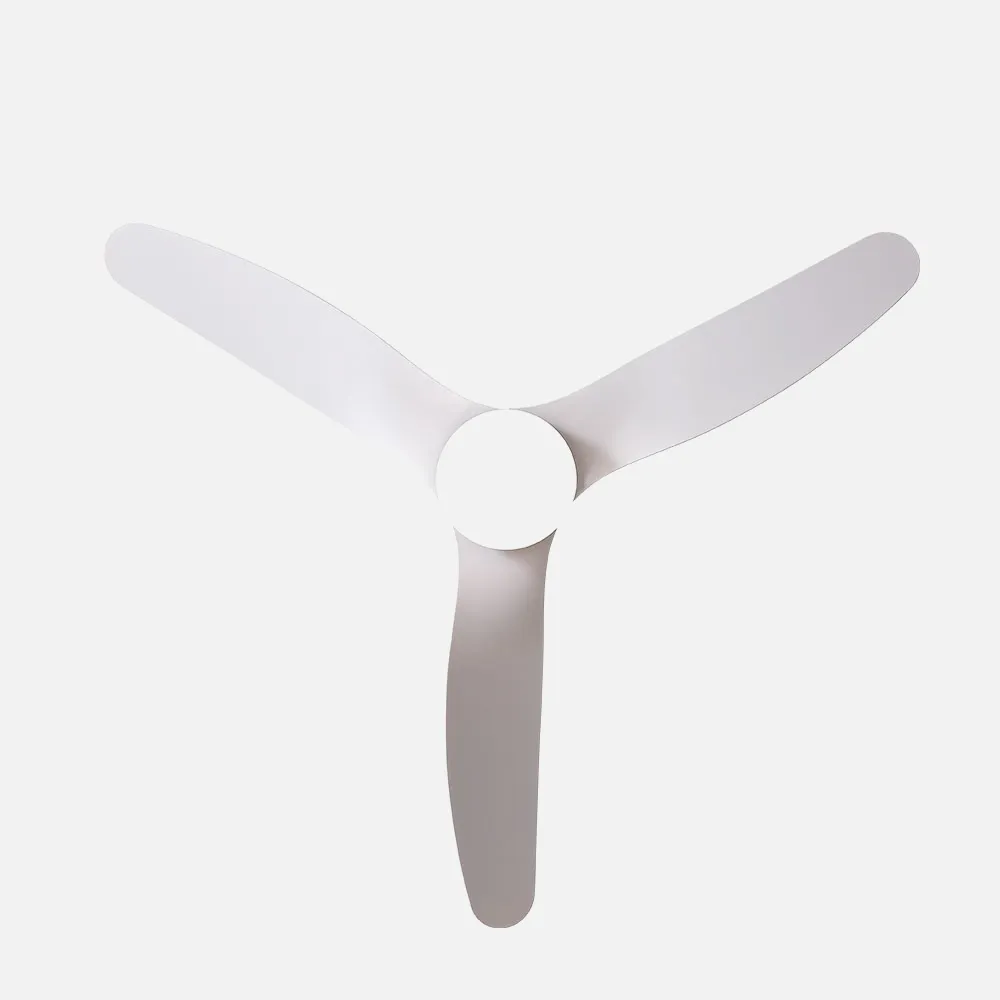 Ventilador Gerona Dc18w 2350lm Blanco 3asp 6 velocidades 40/45x120x120cm 3000-4000-6000k Remoto Y Temporizador