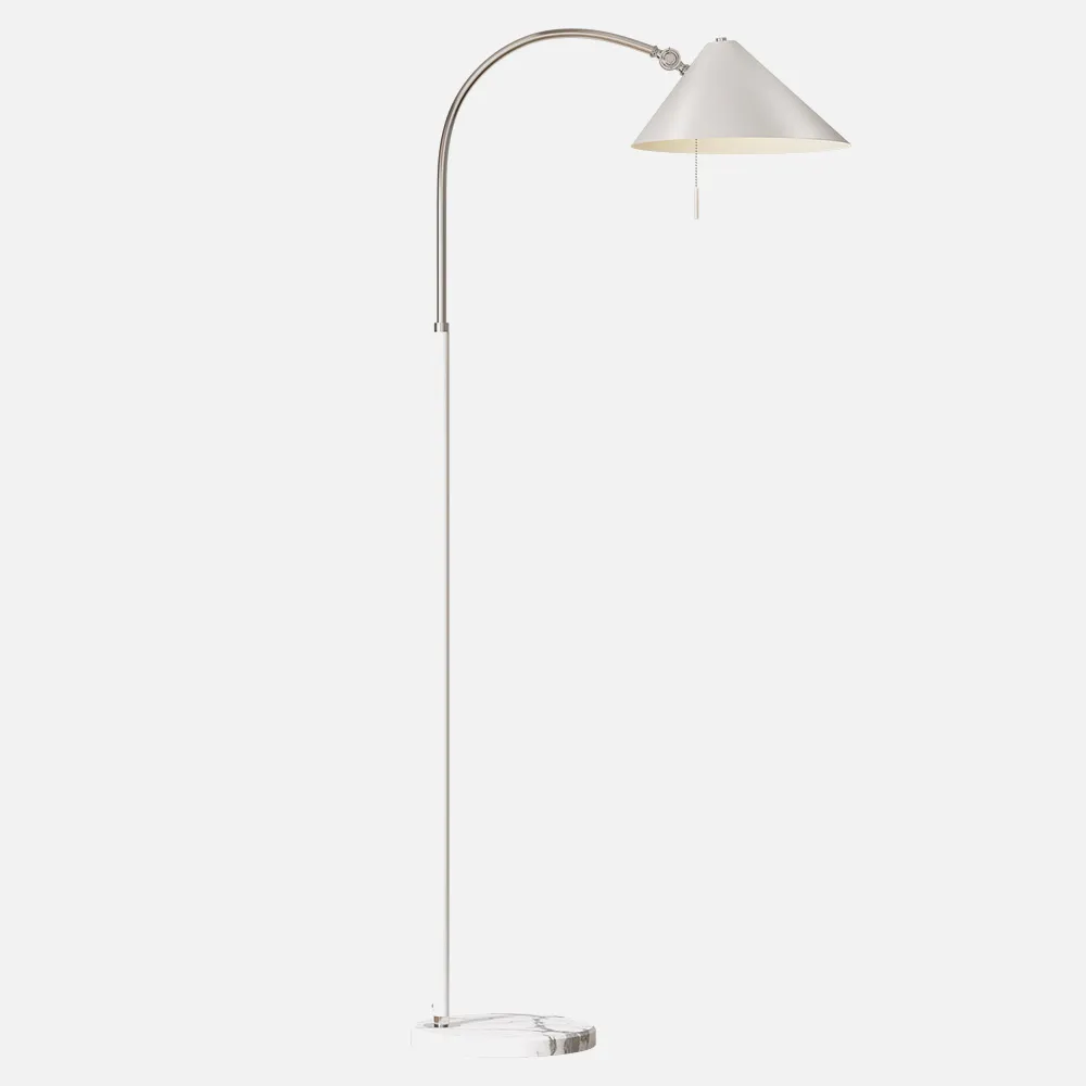 Pie Salon Empire 1xe27 Blanco 165x86
