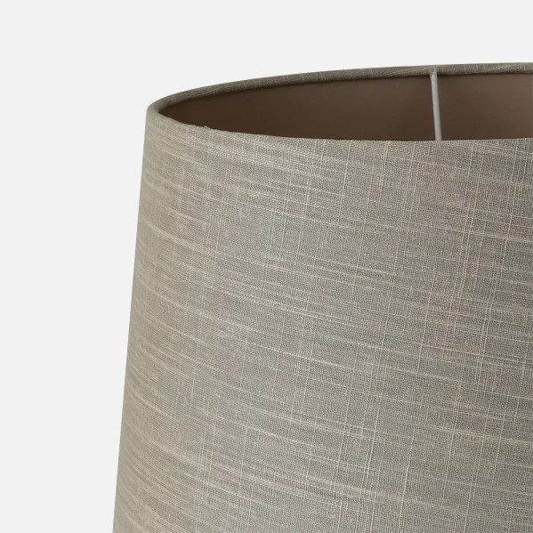 Lâmpada de mesa Khalifa 1xe27 Níquel 60'5x28x28 Cm Porto Usb