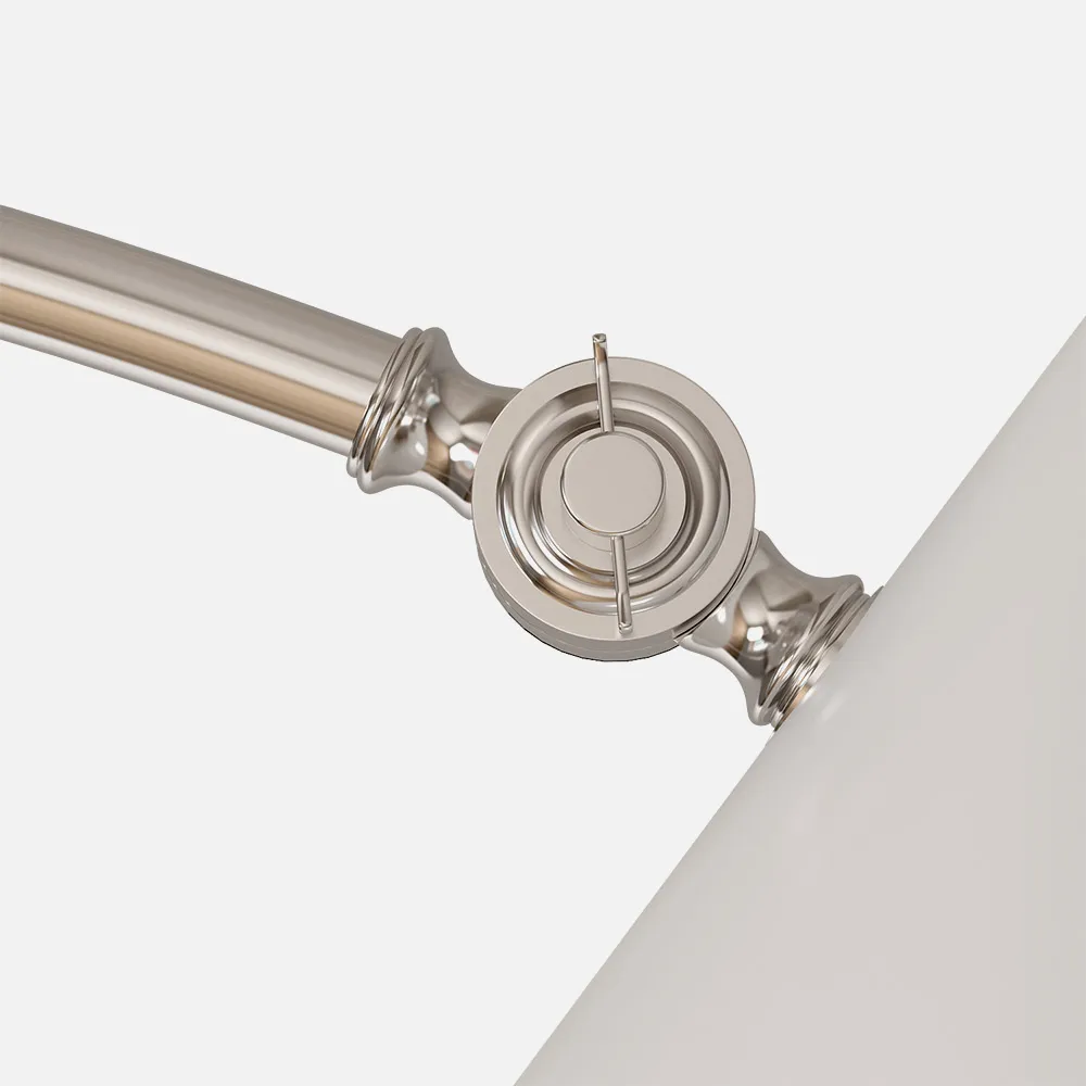 Pie Salon Empire 1xe27 Blanco 165x86