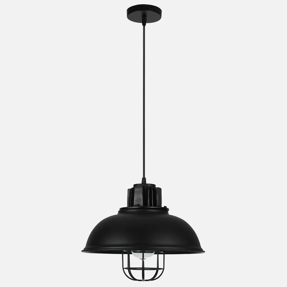 Colgante Emu 1xe27 Negro Regx33d