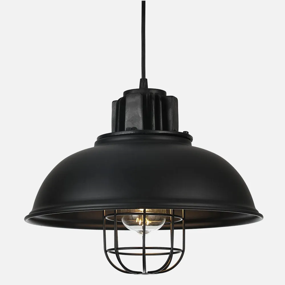 Colgante Emu 1xe27 Negro Regx33d
