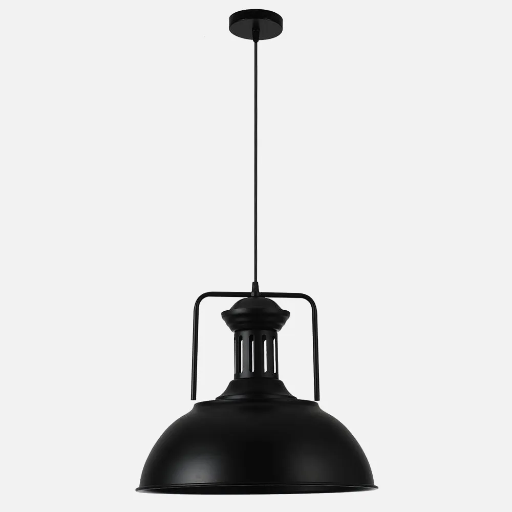 Colgante Loro 1xe27 Negro Oro Regx41x41 Cm