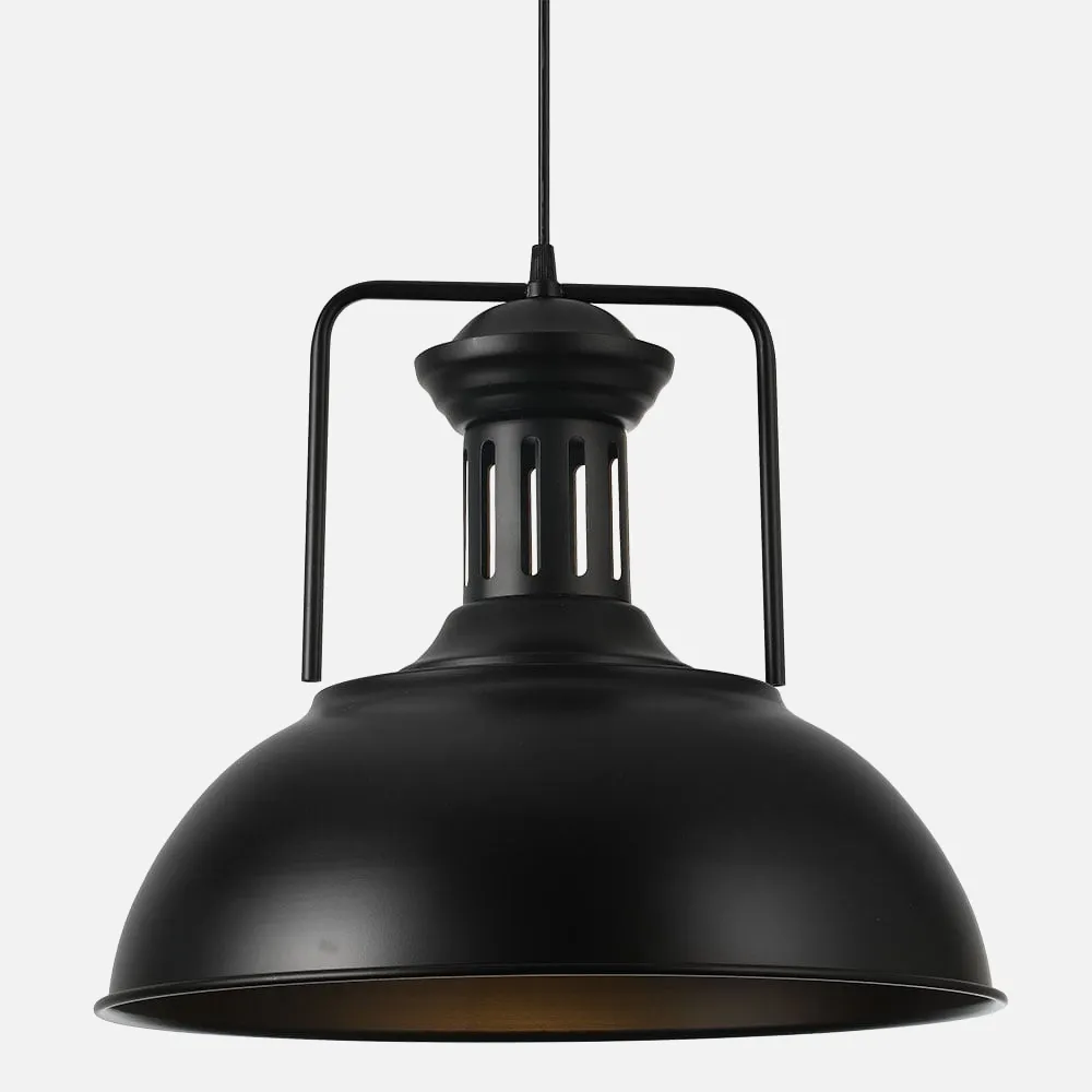 Colgante Loro 1xe27 Negro Oro Regx41x41 Cm