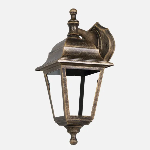 Outdoor Wall Light Albahaca 1xe27 Old Gold Ip44 Polycarbonate 35x15x19,7 Cm