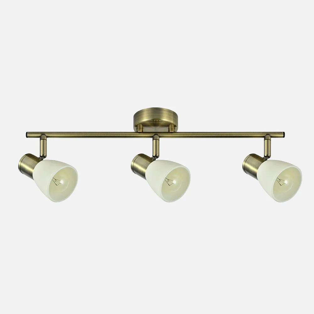 141993014 - Regleta Cholo 3xe14 Cuero  16x48,5x8,5 Cm