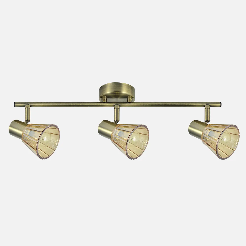 142193014 - Batten light Cooper 3xe14 Leather 16x48,5x8,5 Cm