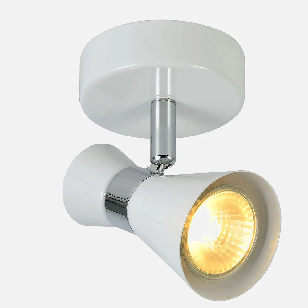 Foco Maximo Blanco/cromo 35w 1xgu10