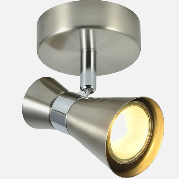 Spotlight Máximo 1xgu10 Nickel/chrome 15x12x8,5 Cm