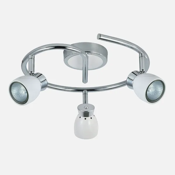 Ceiling light Chacho 3xgu10 White 14x30x30 Cm
