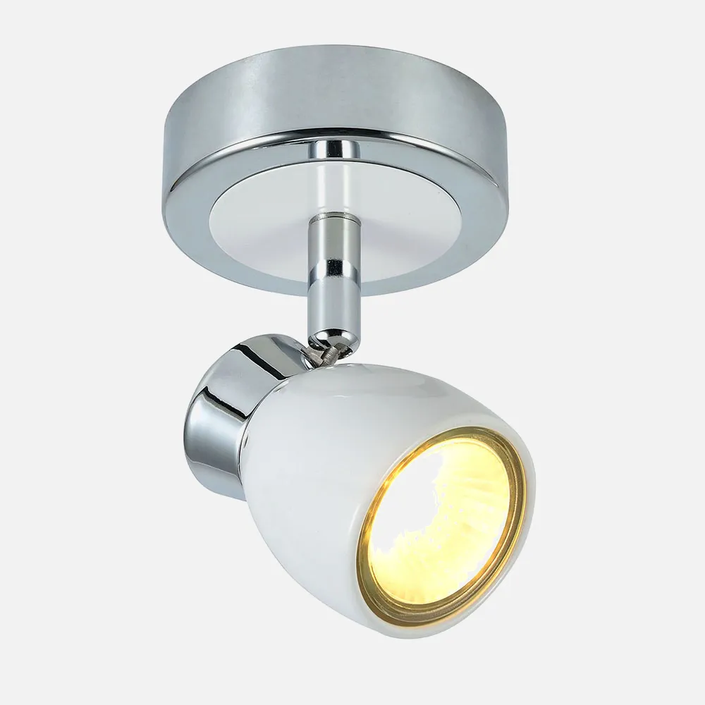 Foco Chacho Blanco  1xgu10 15x8,5d
