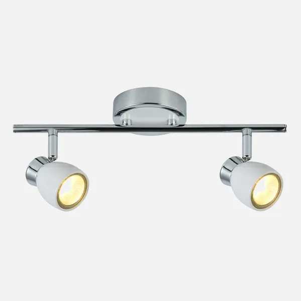 Batten light Chacho 2xgu10 White 14x36,5x10 Cm