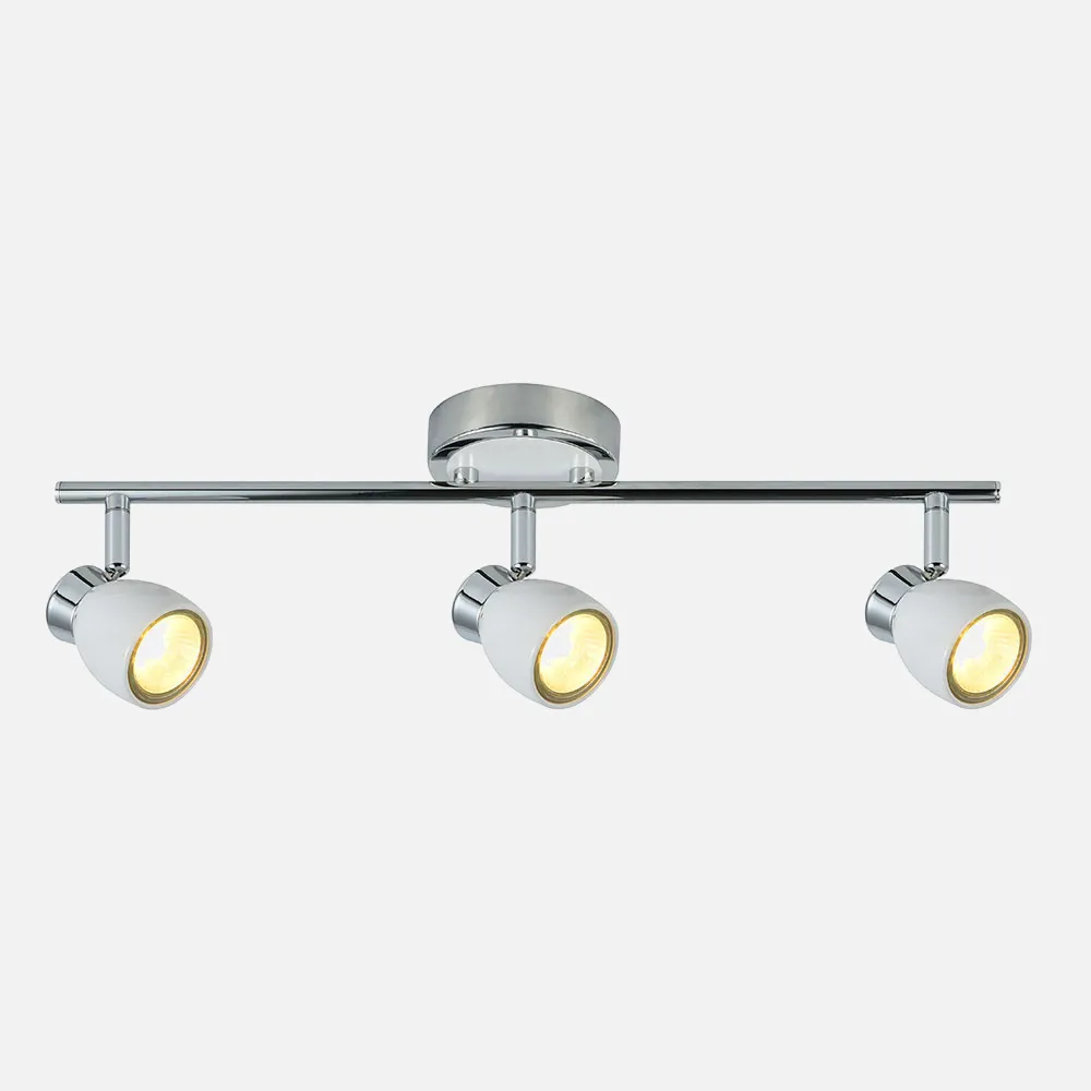 Regleta Chacho Blanco  3xgu10 15x48,5