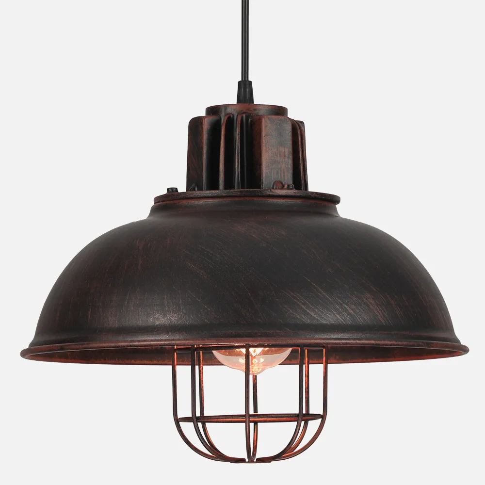 Colgante Emu 1xe27 Marron Oxido Regx33d
