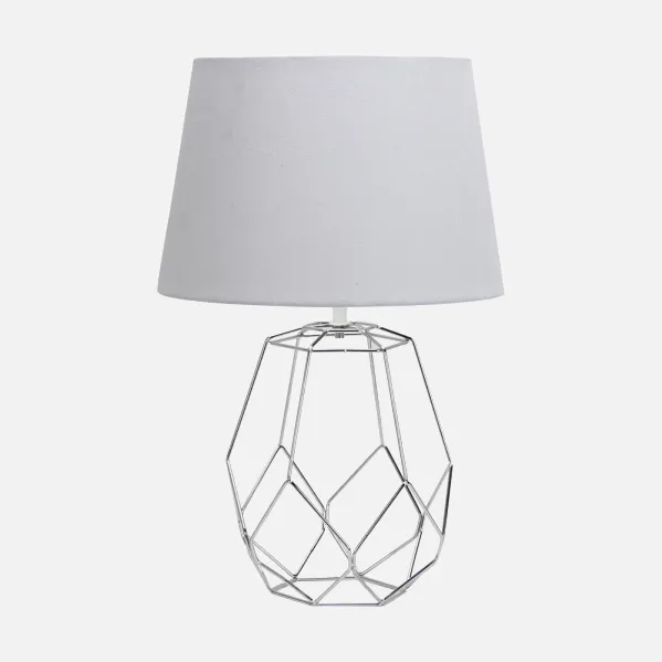 Table lamp Labeo 1xe27 Chrome 51.5x33x33 Cm
