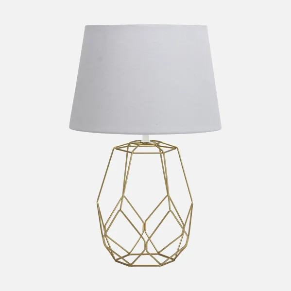 Table lamp Labeo 1xe27 Gold 51.5x33x33 Cm
