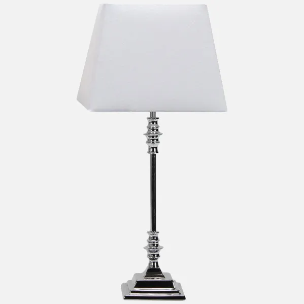 Lâmpada de Mesa Shubunkin 1xe27 Cromo 54,5x25x25 Cm