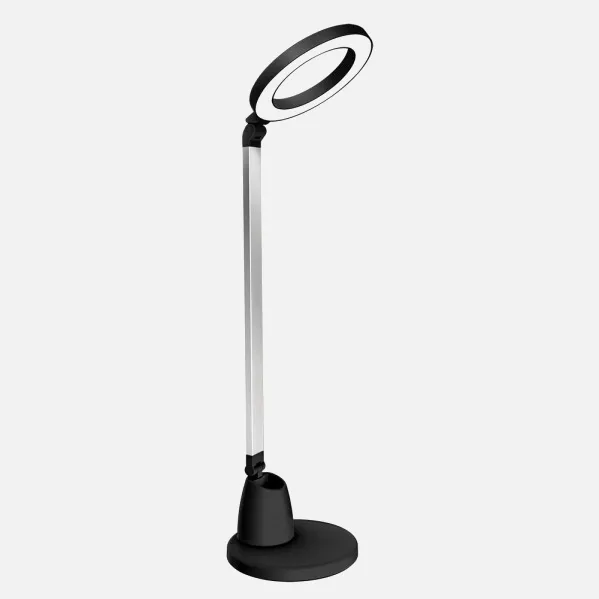 Desk lamp Calcita 8w 640lm 4000k Black/silver 55x16x16 Cm Touch And Dimmable Intensity