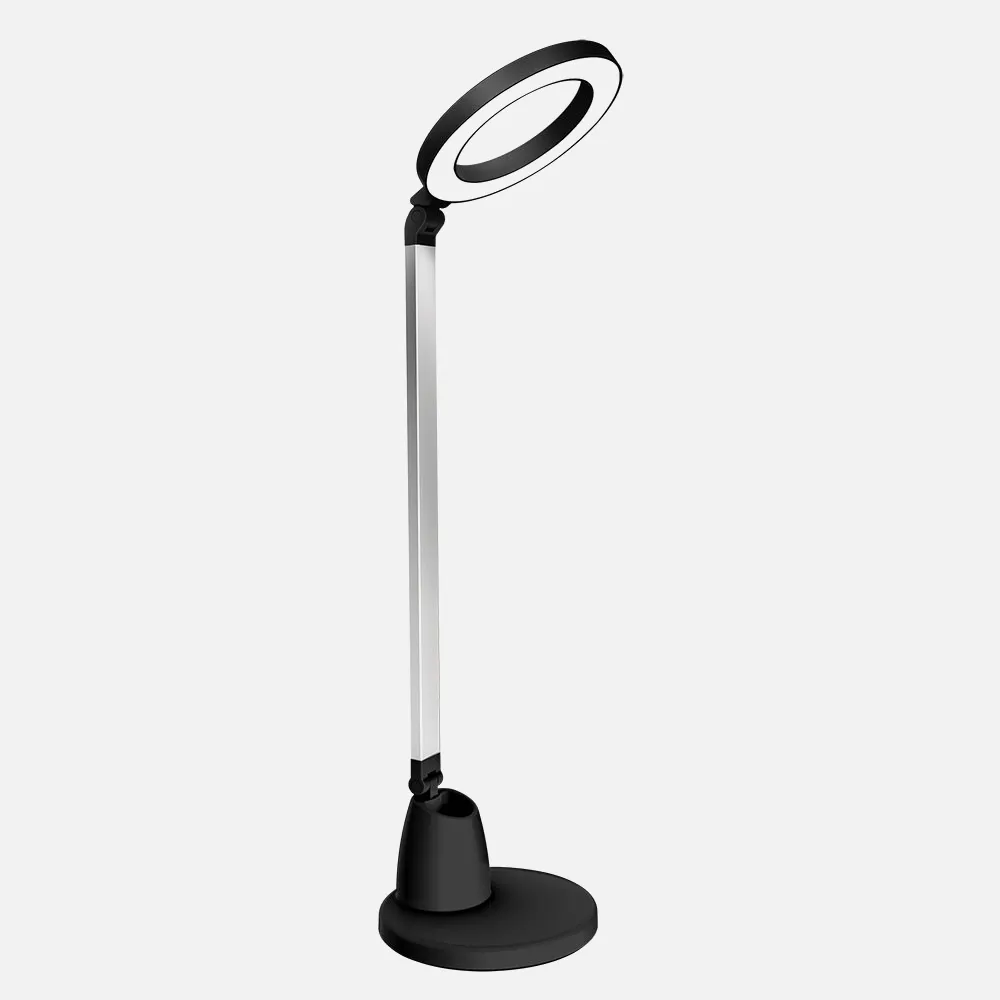 139871009 - Desk lamp Calcita 8w 640lm 4000k Black/silver 55x16x16 Cm Touch And Dimmable Intensity